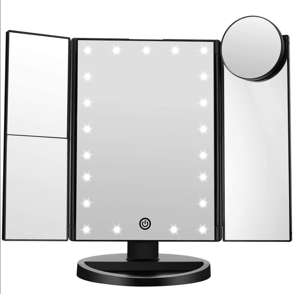 Facinate Trifold Led Light makeup mirror